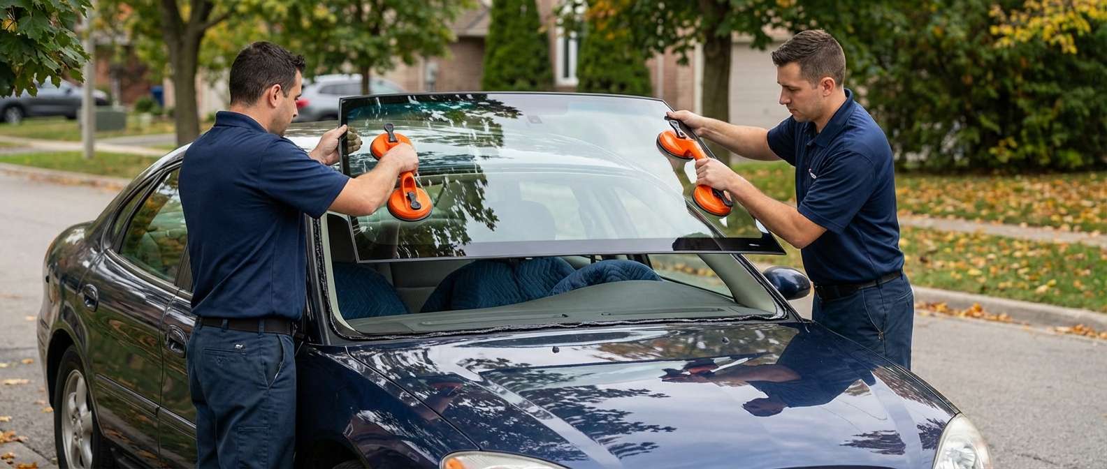 Windshield Replacement for Ford Taurus 2000-2007 by Alexwindshield