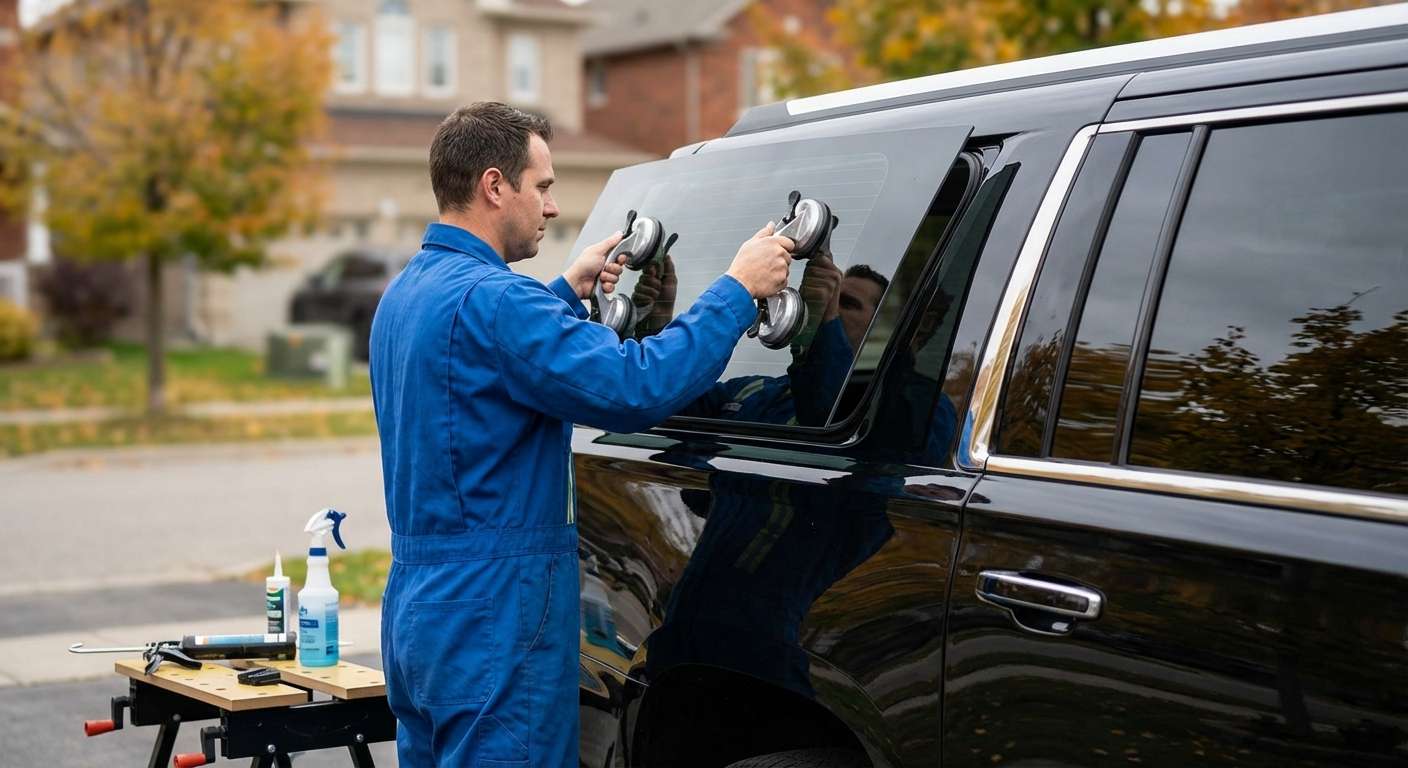 Quarter Glass Replacement for GMC Yukon / Yukon XL 2015-2020 by Alexwindshield