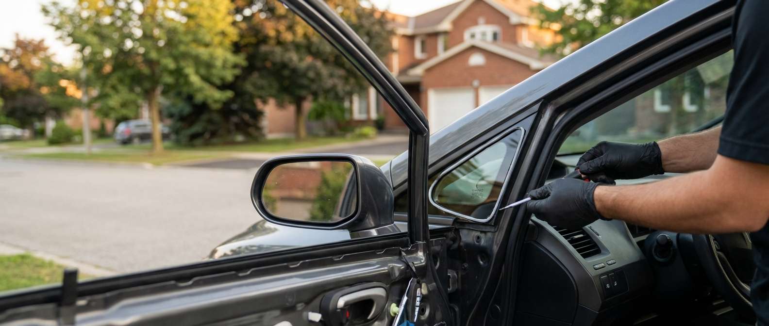 Vent Glass Replacement for Honda Civic 2006-2011 by Alexwindshield