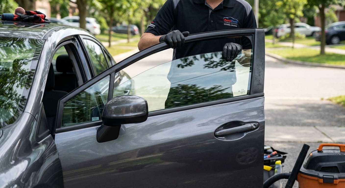 Door Glass Replacement for Honda Civic 2012-2015 by Alexwindshield