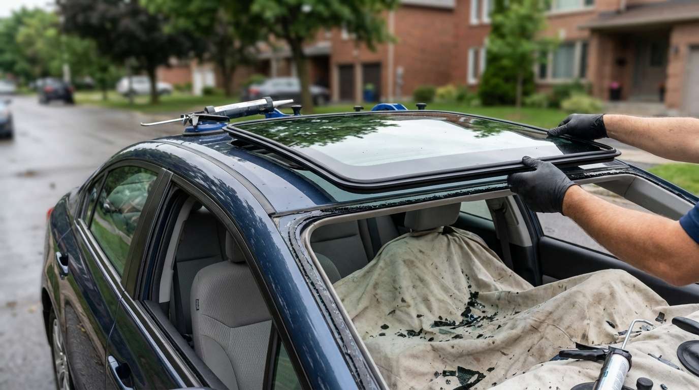 Sunroof Replacement for Honda Civic 2012-2015 by Alexwindshield