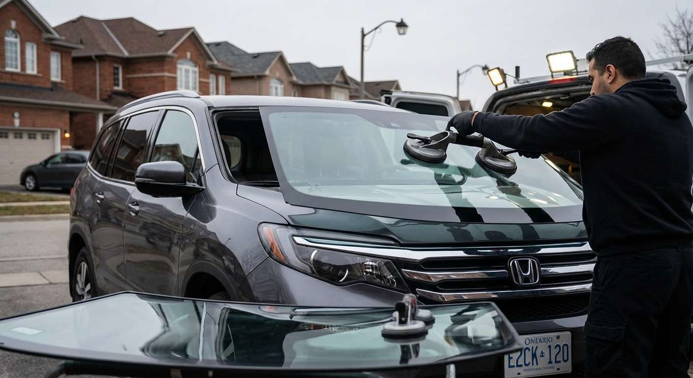 Windshield Replacement for Honda Pilot 2009-2015 by Alexwindshield