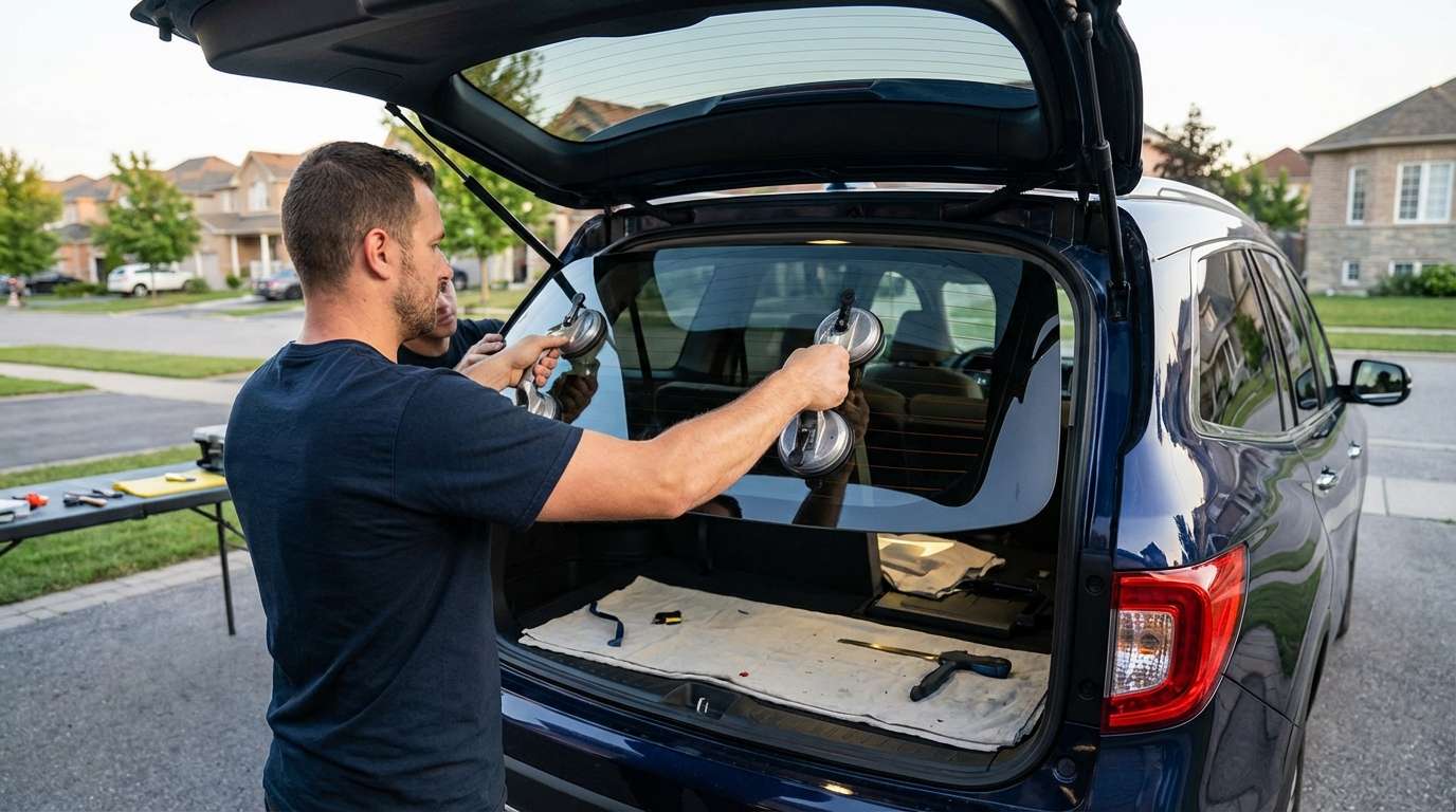Back Glass Replacement for Honda Pilot 2016-2022 by Alexwindshield