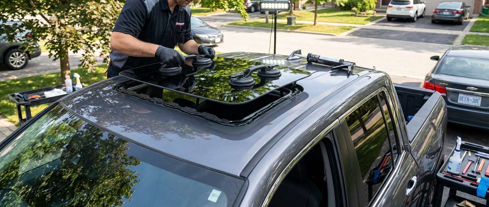 Sunroof Replacement for Honda Ridgeline 2017-2027 by Alexwindshield