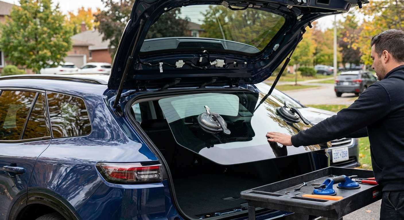 Back Glass Replacement for Honda Prologue (EV) 2024-2027 by Alexwindshield