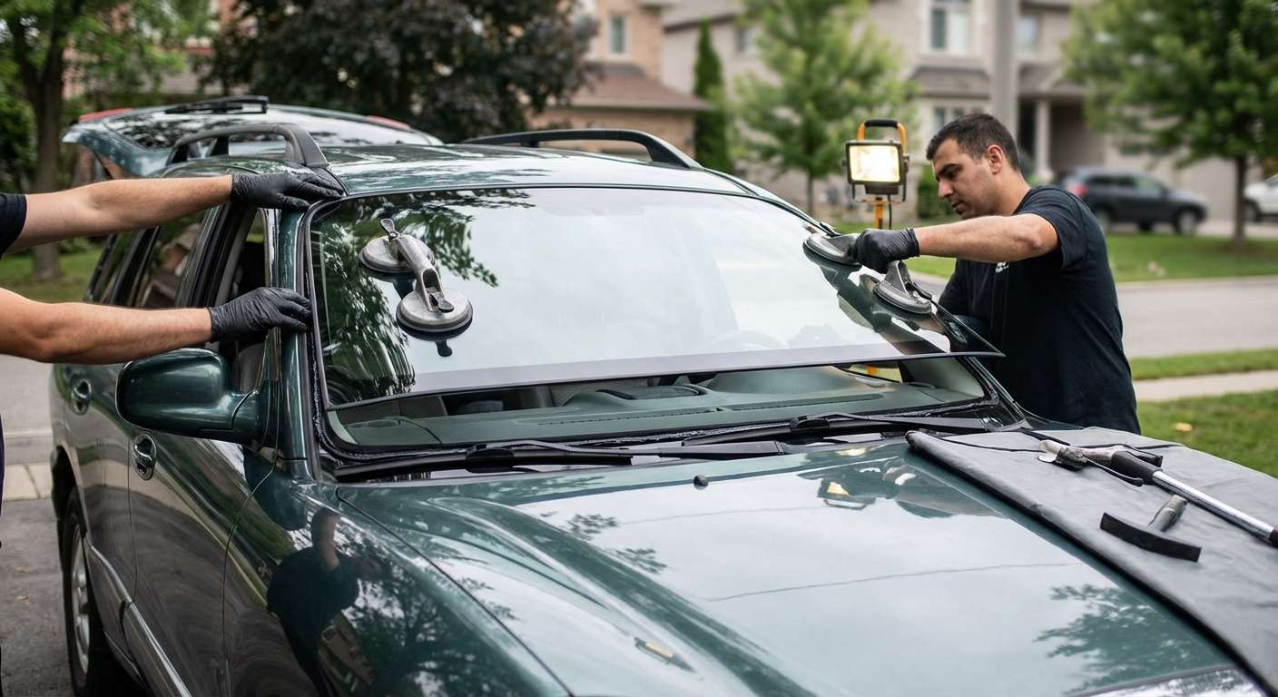 Windshield Replacement for Hyundai Santa Fe 2001-2006 by Alexwindshield