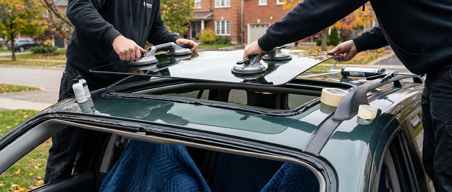 Sunroof Replacement for Hyundai Santa Fe 2001-2006 by Alexwindshield