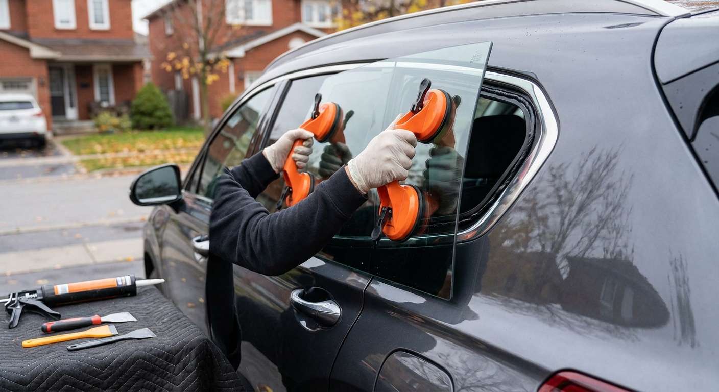 Quarter Glass Replacement for Hyundai Santa Fe 2019-2023 by Alexwindshield