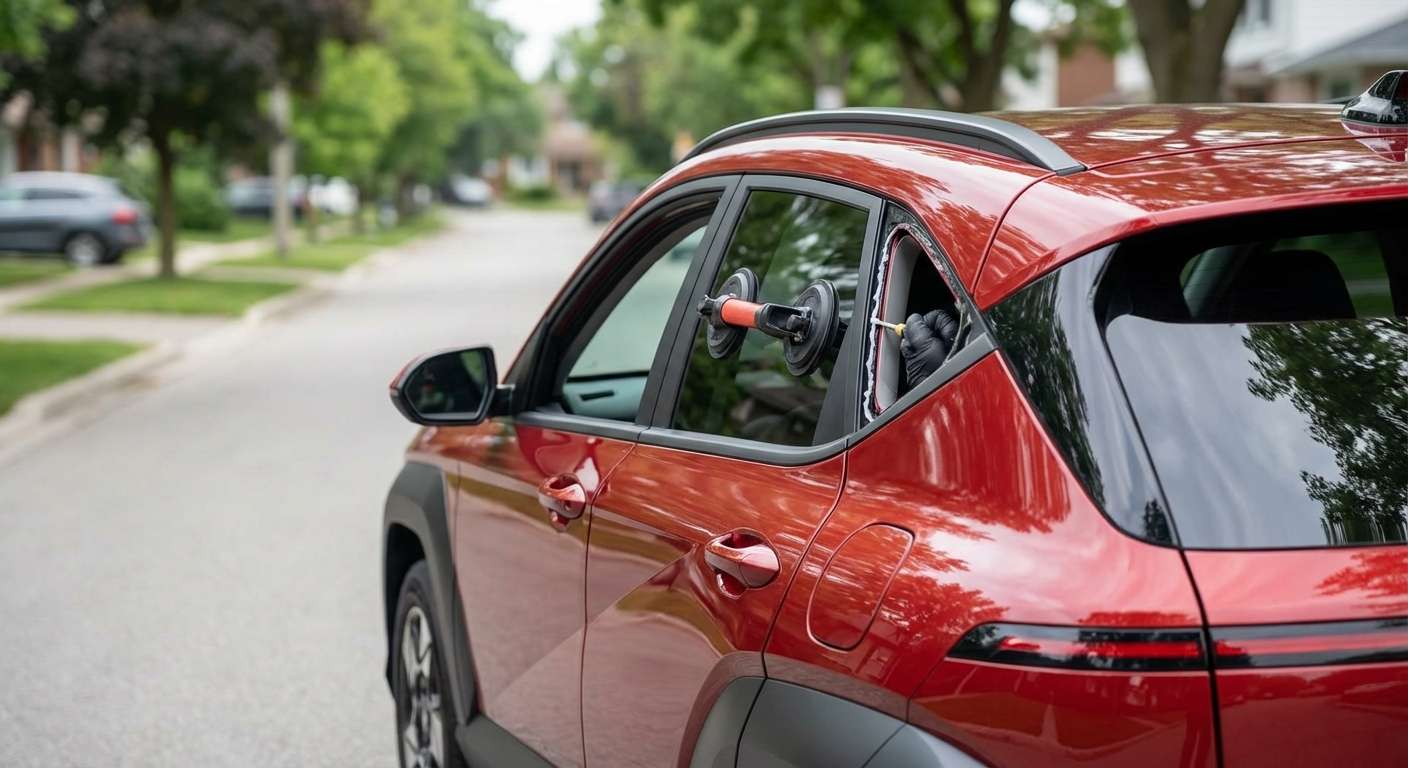 Quarter Glass Replacement for Hyundai Kona 2024-2027 by Alexwindshield