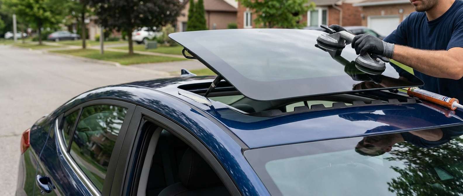 Sunroof Replacement for Hyundai Elantra 2017-2020 by Alexwindshield