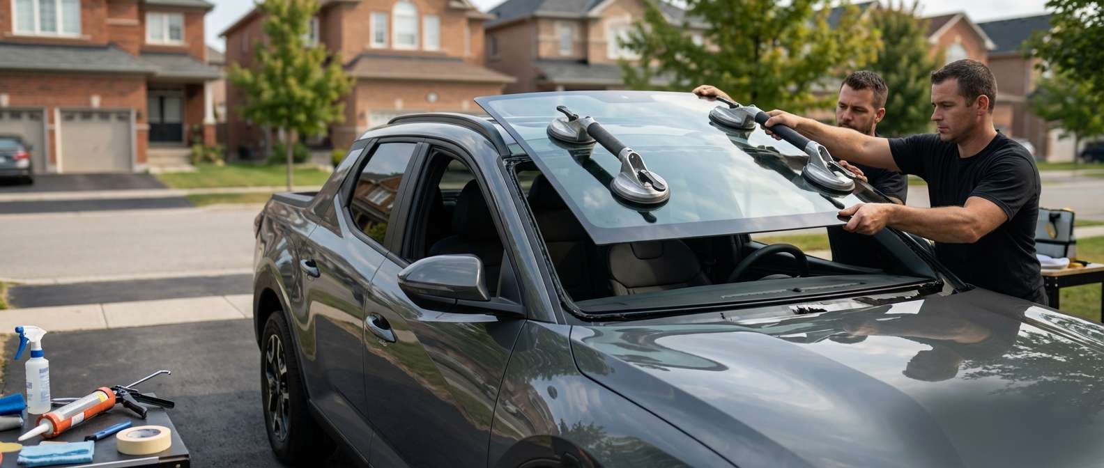 Sunroof Replacement for Hyundai Santa Cruz 2022-2027 by Alexwindshield