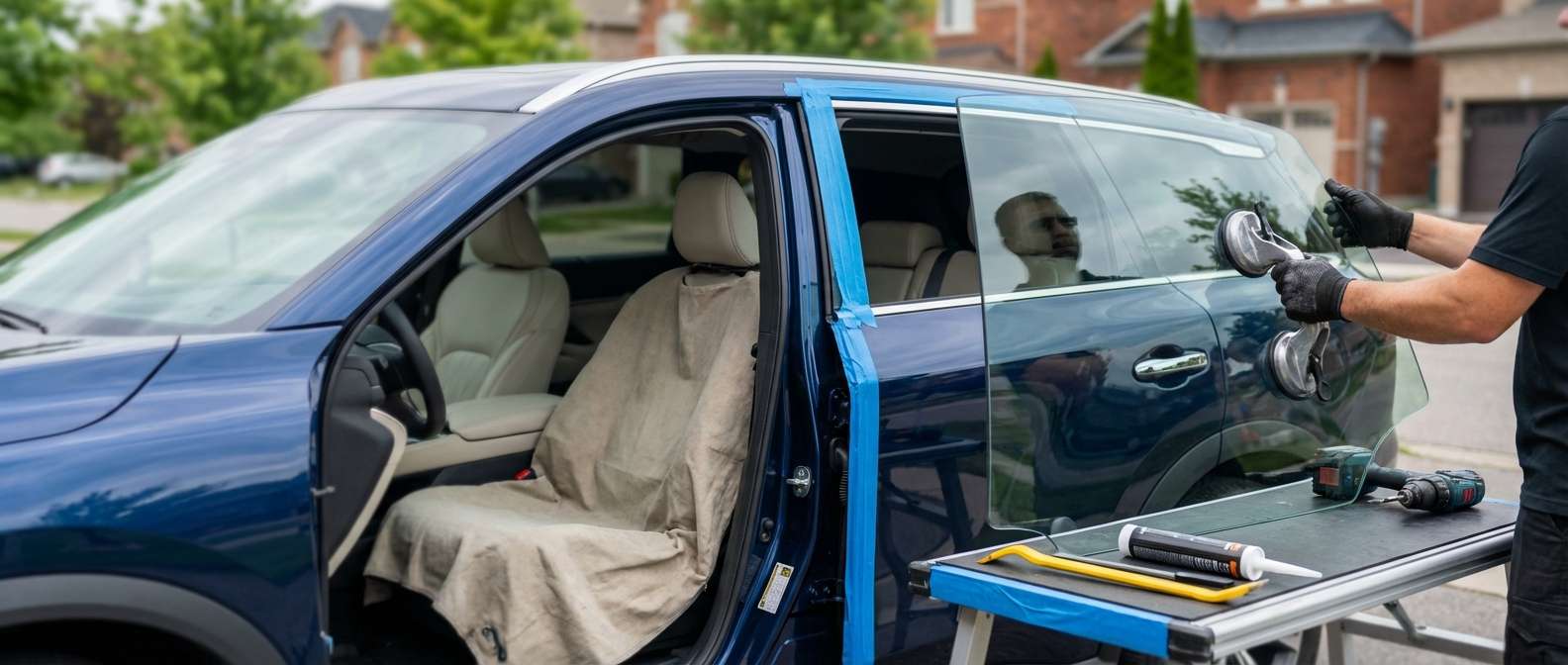 Door Glass Replacement for Infiniti QX60 2022-2027 by Alexwindshield