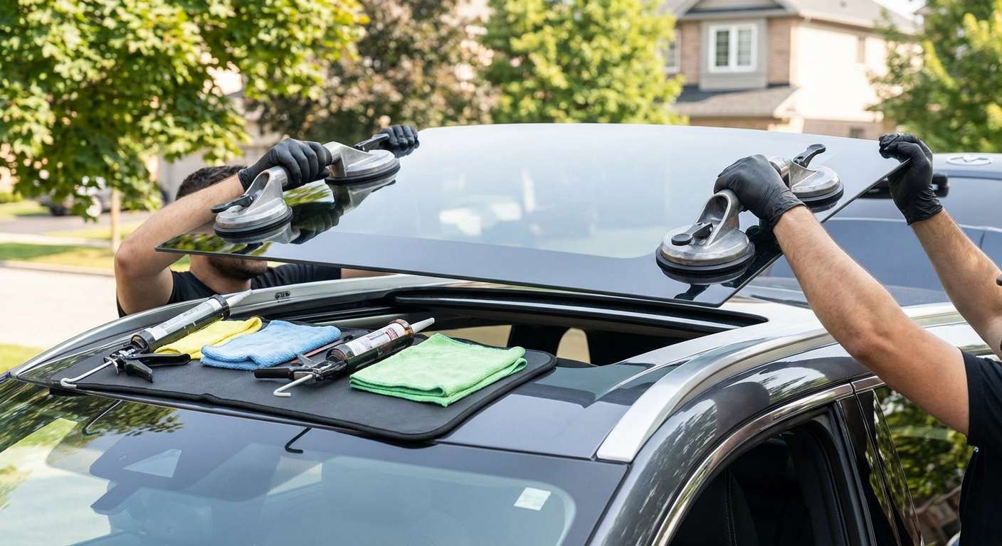 Sunroof Replacement for Infiniti QX60 2022-2027 by Alexwindshield