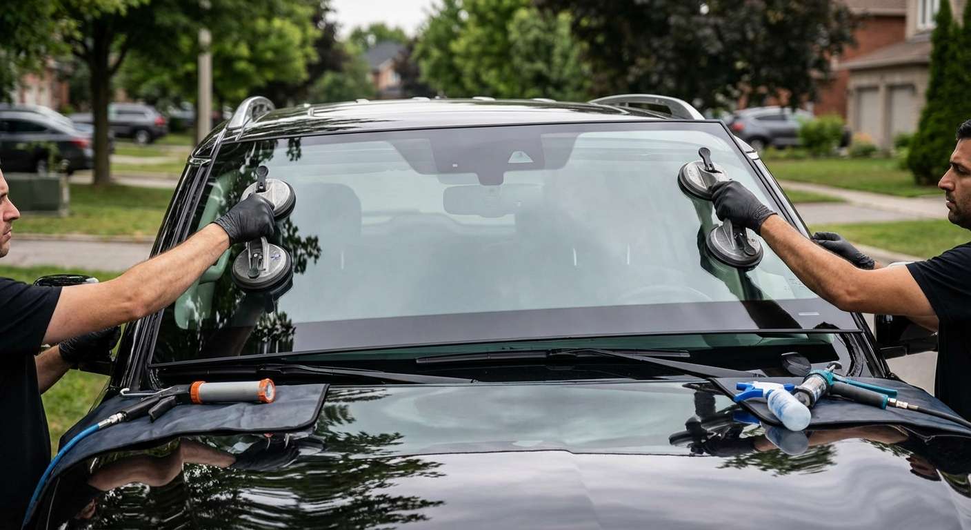 Windshield Replacement for Infiniti QX80 2014-2024 by Alexwindshield
