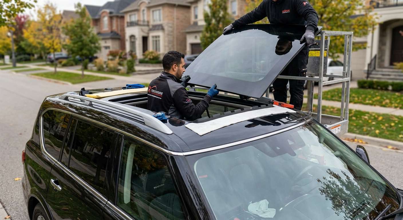 Sunroof Replacement for Infiniti QX80 2025-2027 by Alexwindshield