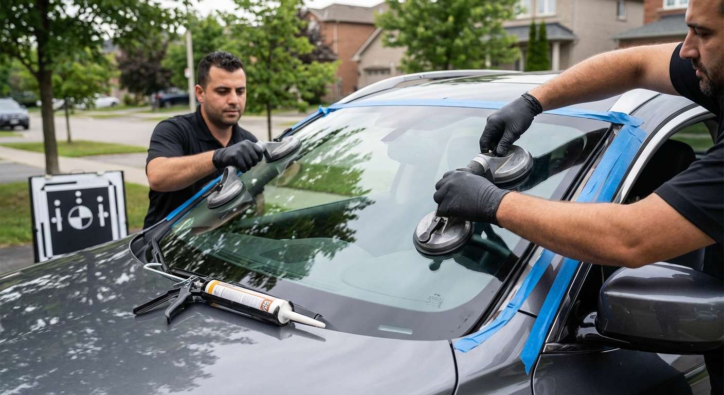 Windshield Replacement for Infiniti QX50 2014-2017 by Alexwindshield