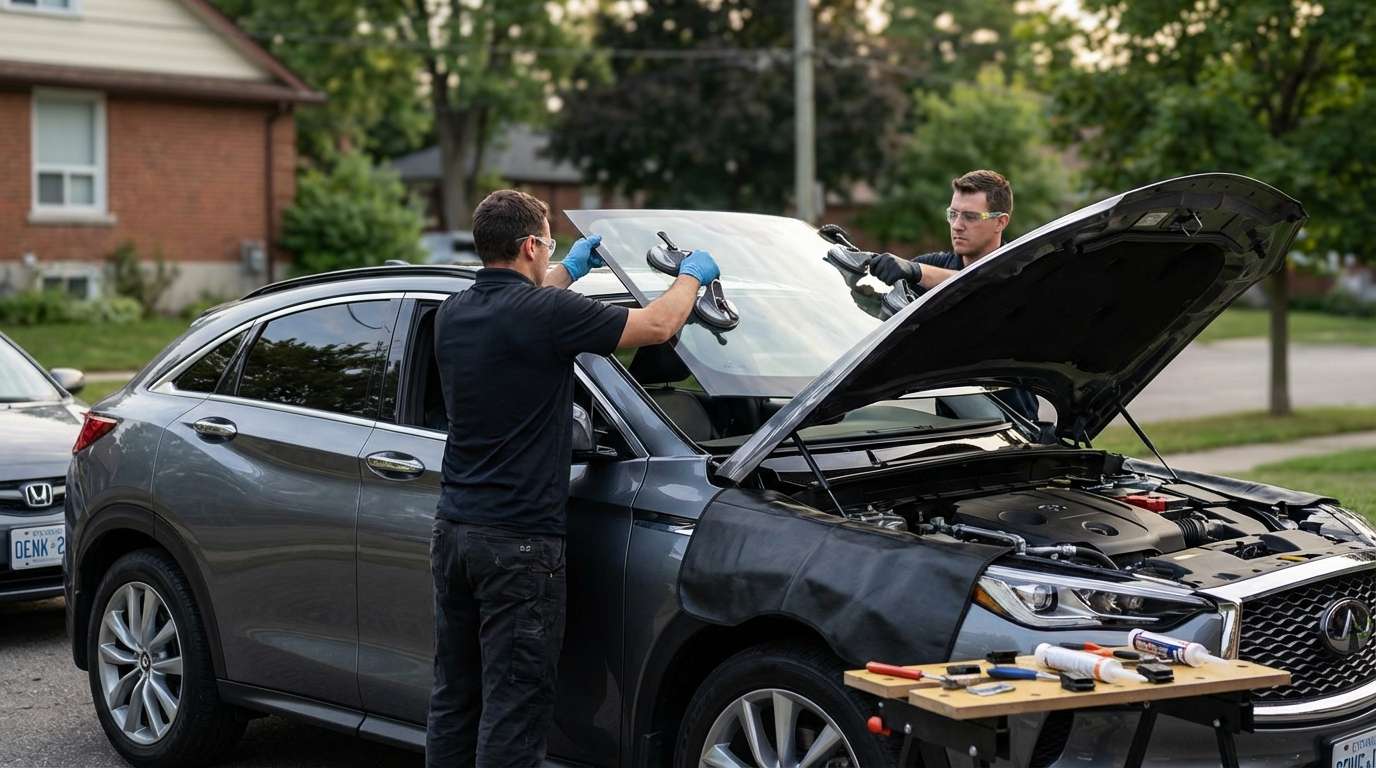 Windshield Replacement for Infiniti QX55 2022-2027 by Alexwindshield
