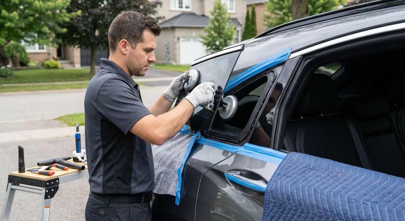 Vent Glass Replacement for Infiniti QX55 2022-2027 by Alexwindshield