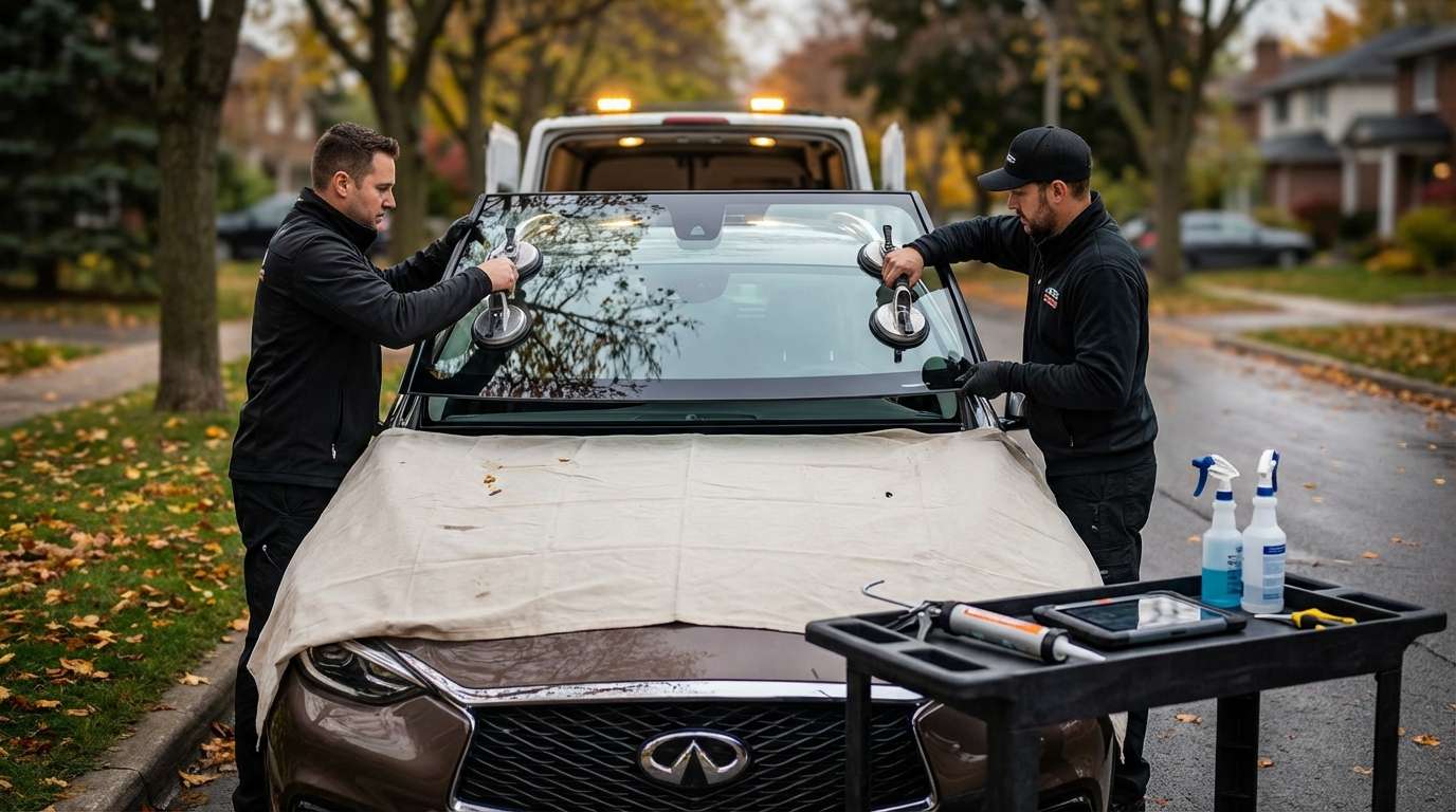 Windshield Replacement for Infiniti QX30 2017-2019 by Alexwindshield