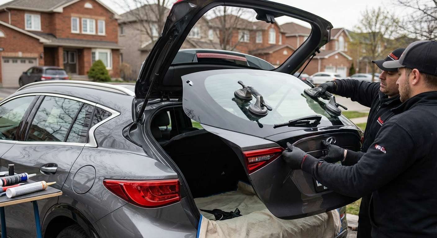 Back Glass Replacement for Infiniti QX30 2017-2019 by Alexwindshield