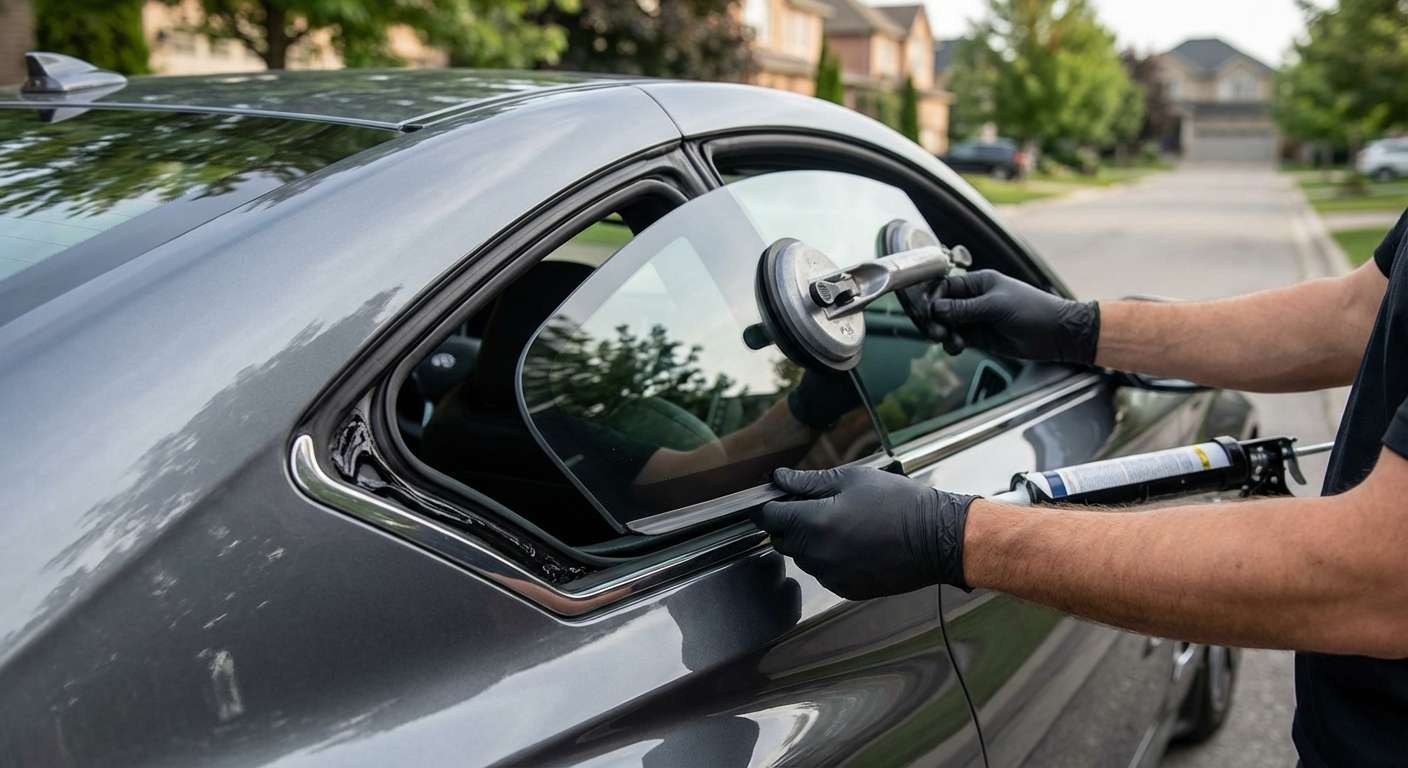 Quarter Glass Replacement for Infiniti Q60 2014-2015 by Alexwindshield