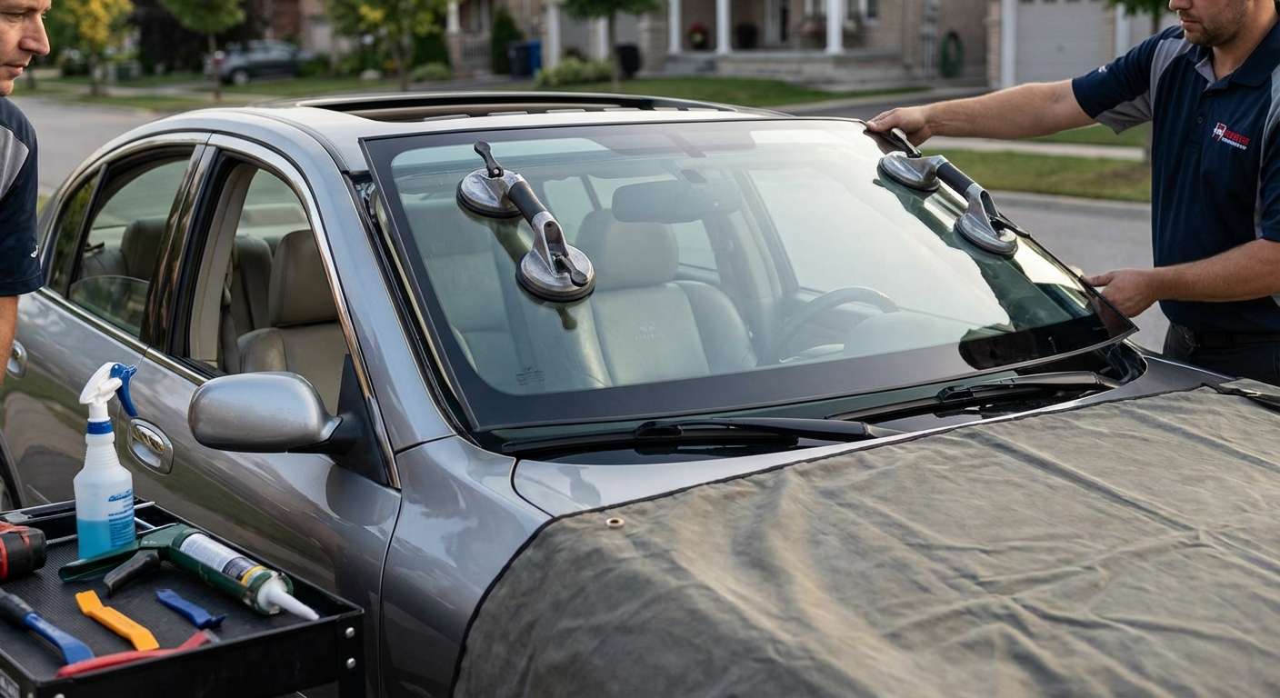 Windshield Replacement for Infiniti G35 Sedan 2003-2006 by Alexwindshield