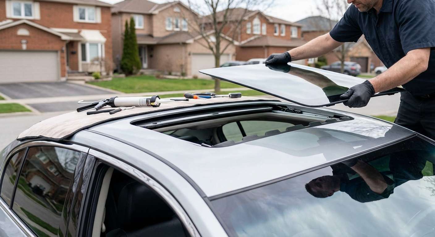 Sunroof Replacement for Infiniti G35 Sedan 2003-2006 by Alexwindshield