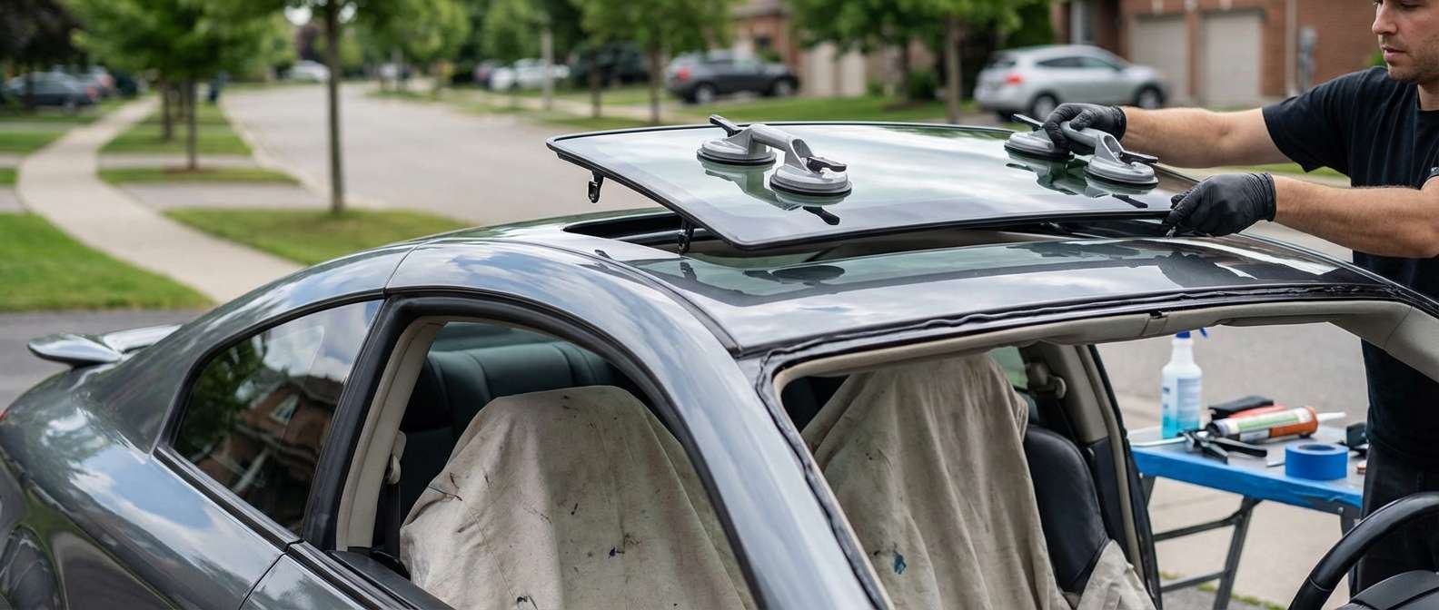 Sunroof Replacement for Infiniti G35 Coupe 2003-2007 by Alexwindshield