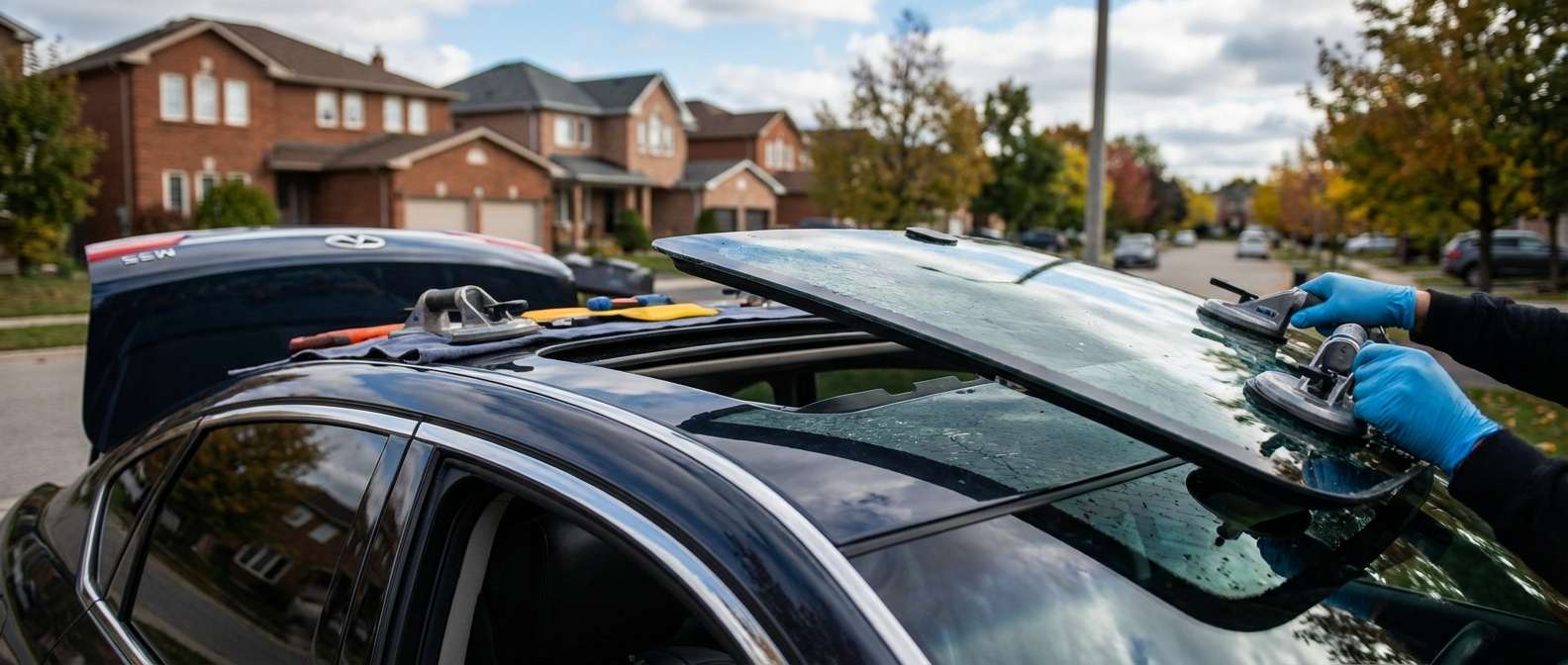 Sunroof Replacement for Infiniti M35 / M45 2006-2010 by Alexwindshield