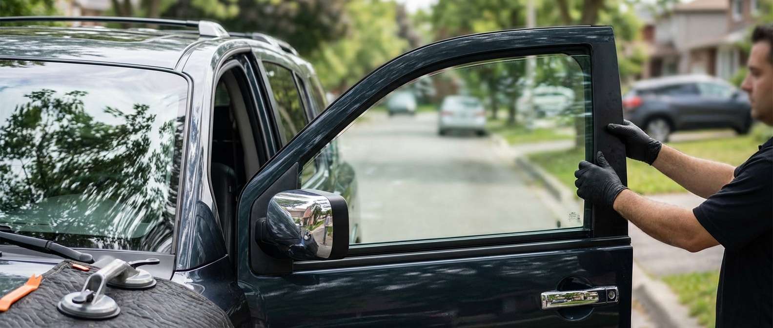 Door Glass Replacement for Infiniti QX56 2004-2010 by Alexwindshield