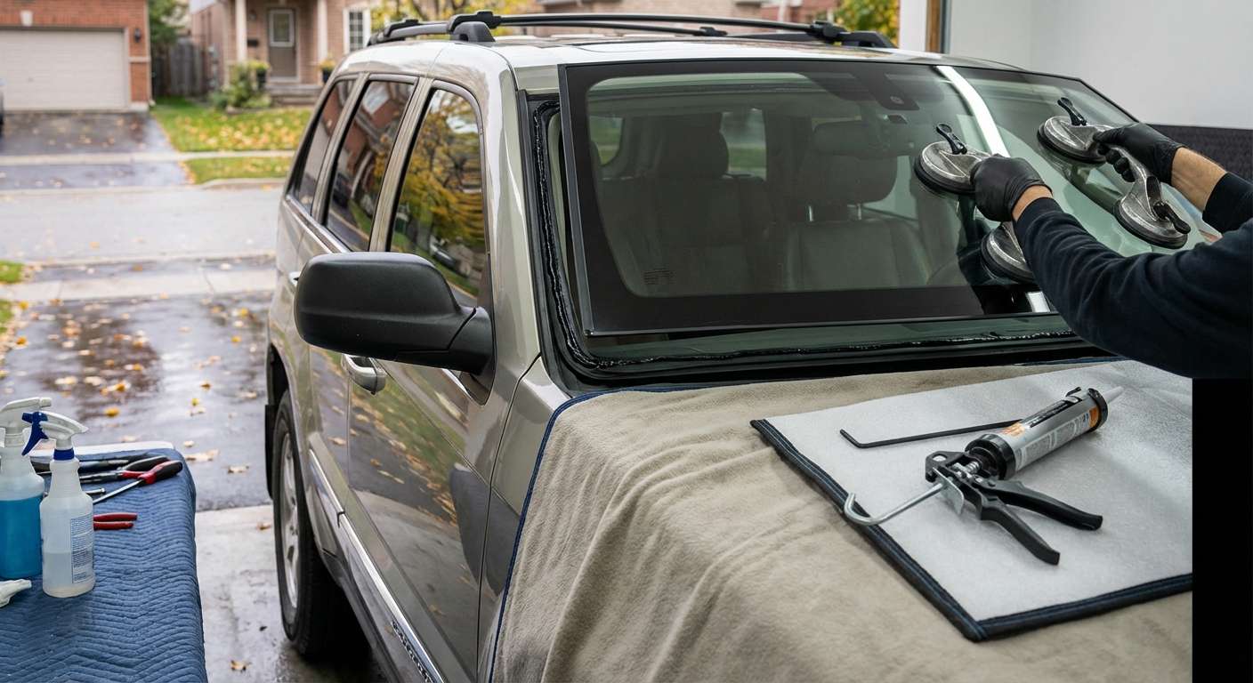 Windshield Replacement for Jeep Grand Cherokee 2005-2010 (WK) by Alexwindshield