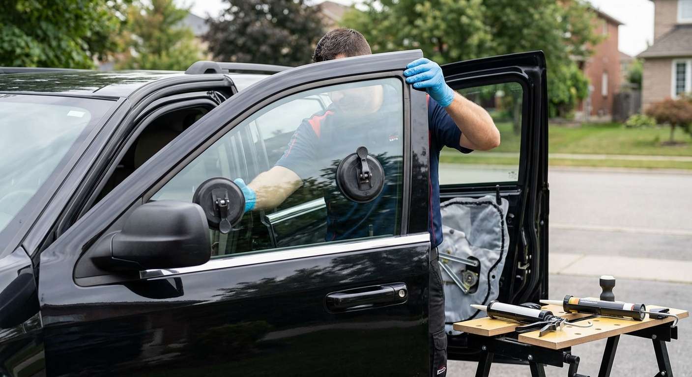 Door Glass Replacement for Jeep Grand Cherokee 2005-2010 (WK) by Alexwindshield