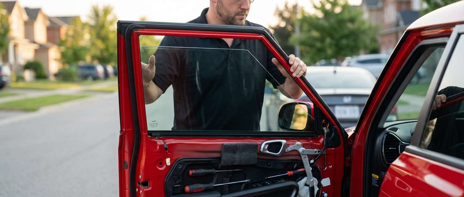 Door Glass Replacement for Kia Soul 2020-2027 by Alexwindshield