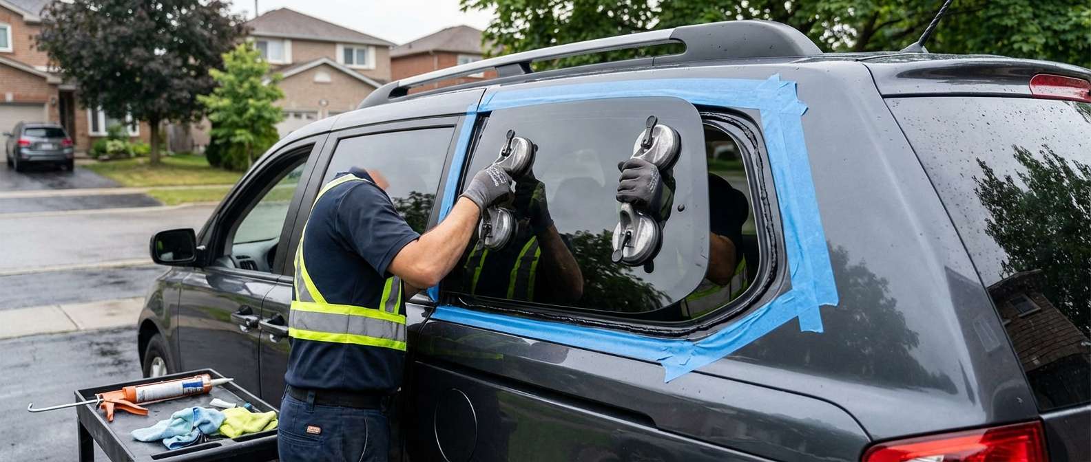 Quarter Glass Replacement for Kia Sedona 2006-2014 by Alexwindshield