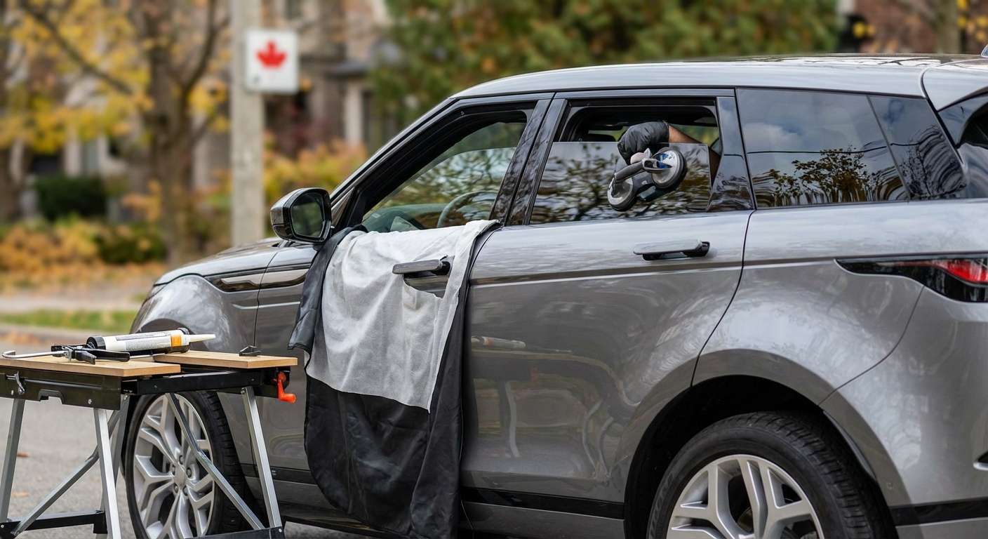Door Glass Replacement for Land Rover Range Rover Evoque 2020-2027 by Alexwindshield