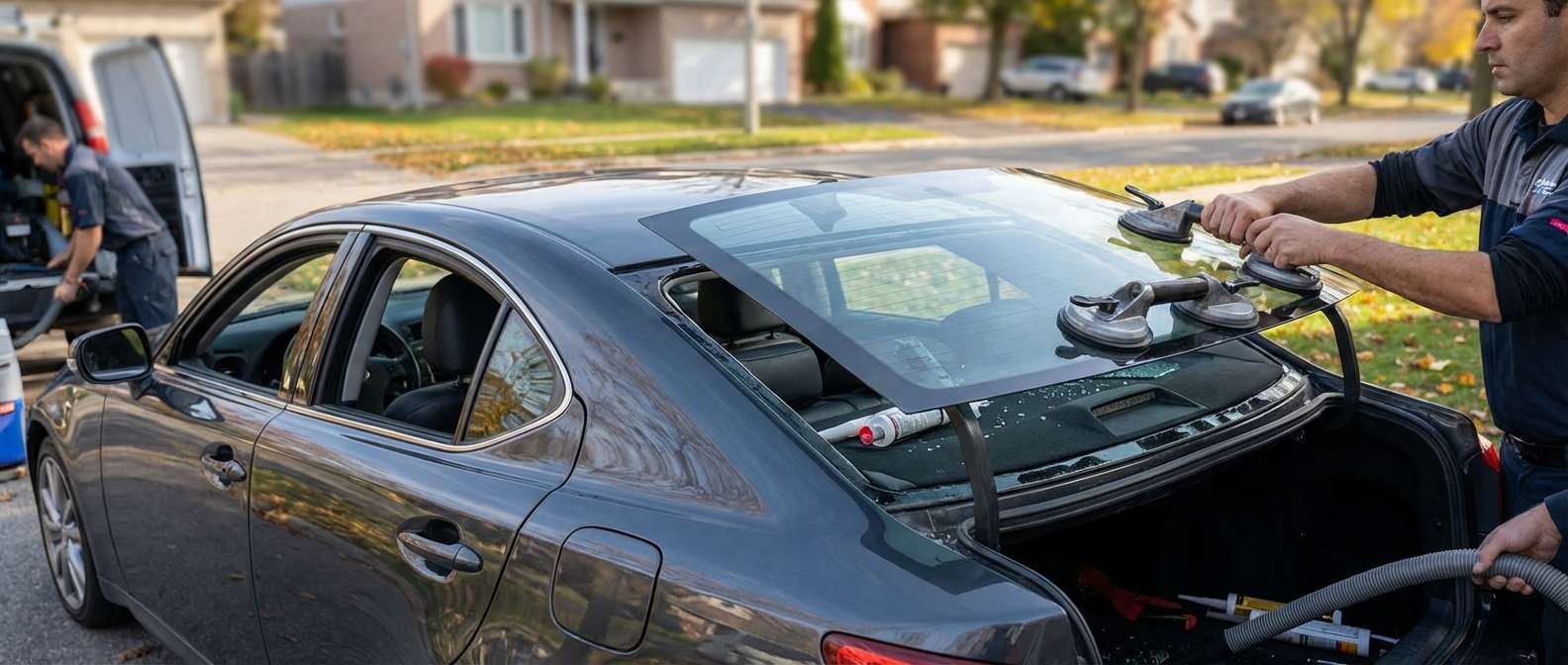 Back Glass Replacement for Lexus IS 250/350 2006-2013 by Alexwindshield