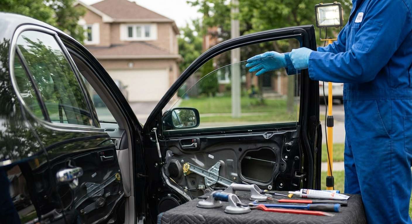 Door Glass Replacement for Lexus ES 300/330 2002-2006 by Alexwindshield
