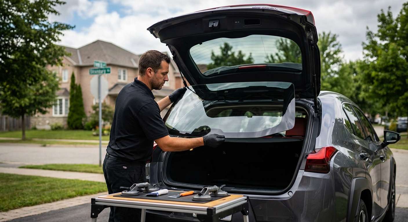 Back Glass Replacement for Lexus UX 200/250h 2019-2027 by Alexwindshield