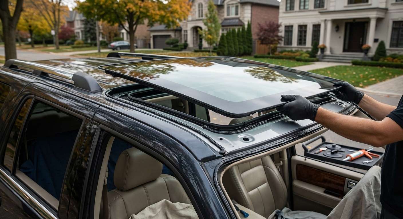 Sunroof Replacement for Lincoln Navigator 2003-2006 by Alexwindshield
