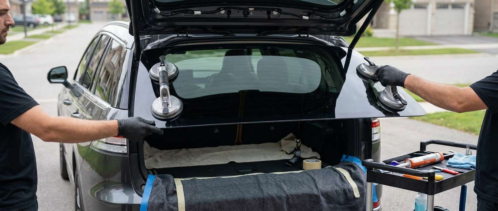 Back Glass Replacement for Lincoln Aviator 2020-2027 by Alexwindshield