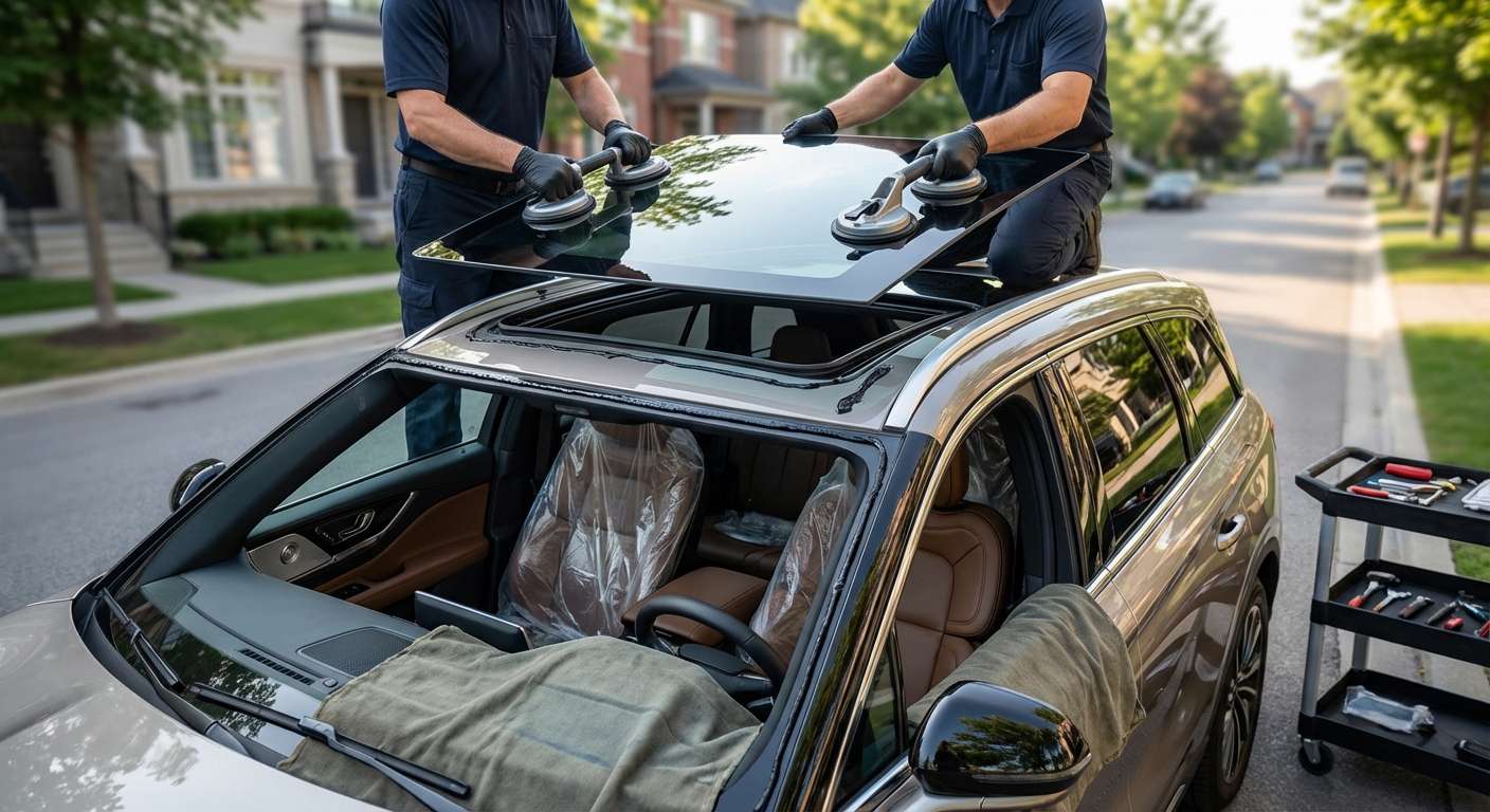 Sunroof Replacement for Lincoln Nautilus 2024-2027 by Alexwindshield