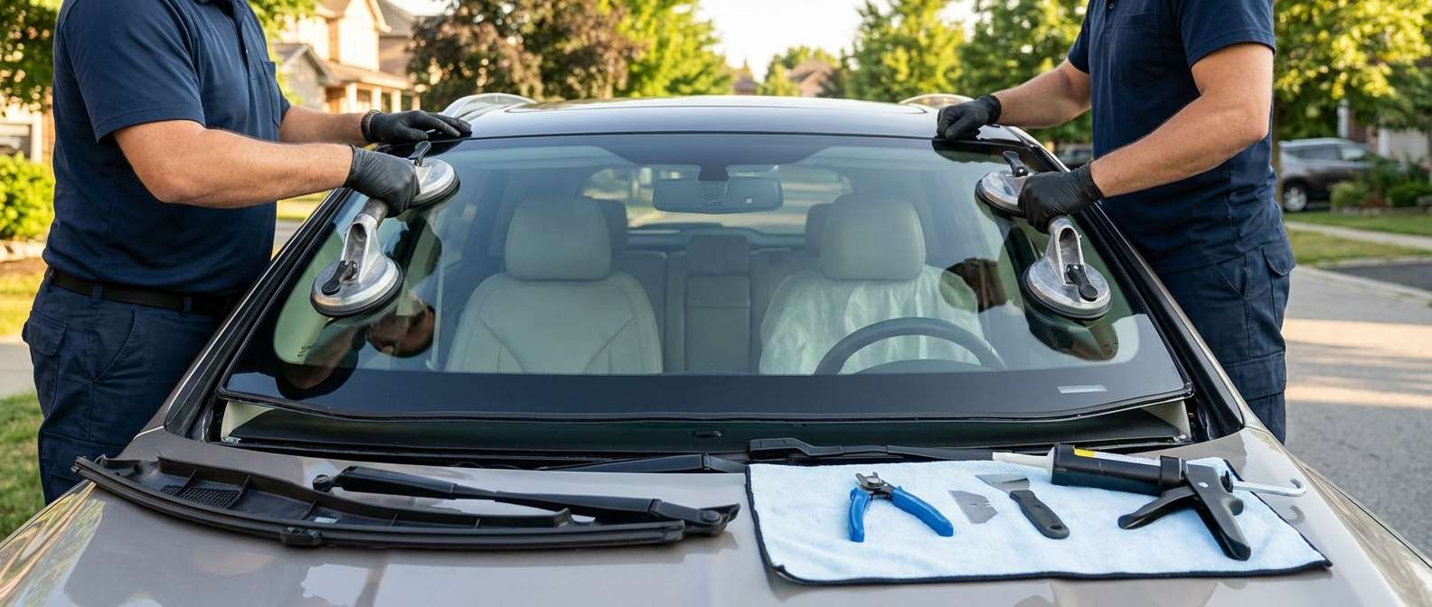 Windshield Replacement for Lincoln MKX 2016-2018 by Alexwindshield