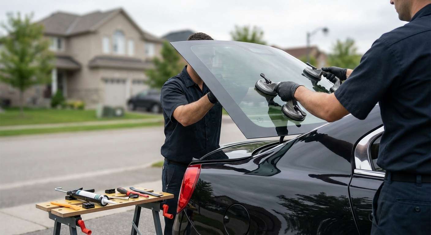Back Glass Replacement for Lincoln MKS 2009-2016 by Alexwindshield