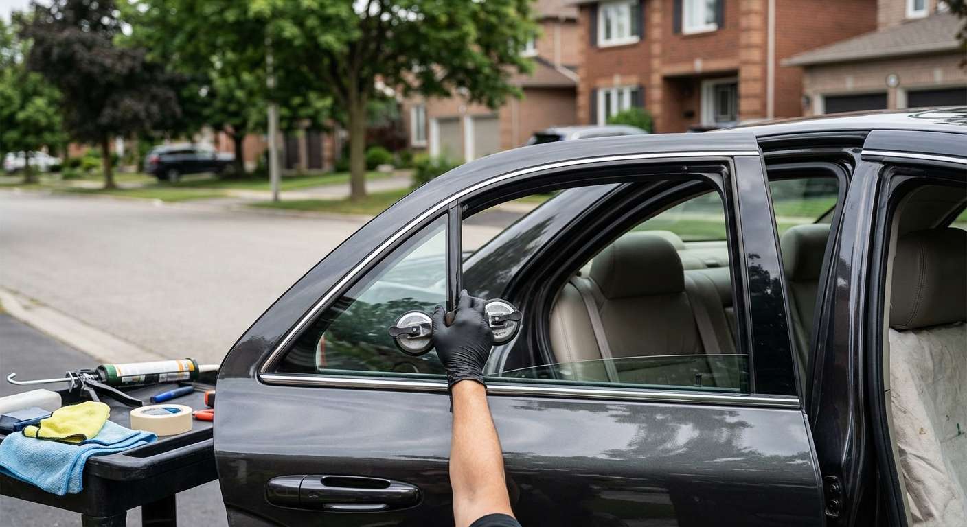 Vent Glass Replacement for Lincoln LS 2000-2006 by Alexwindshield