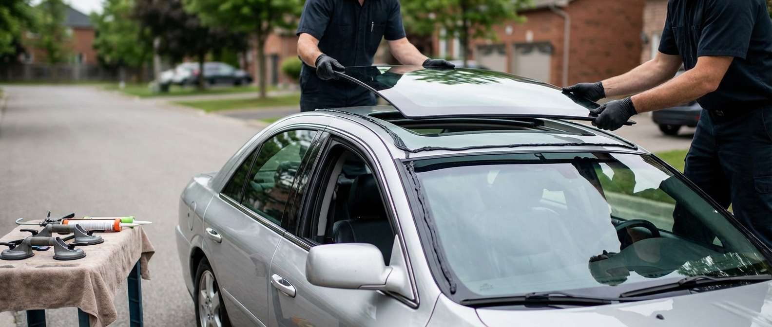 Sunroof Replacement for Lincoln LS 2000-2006 by Alexwindshield