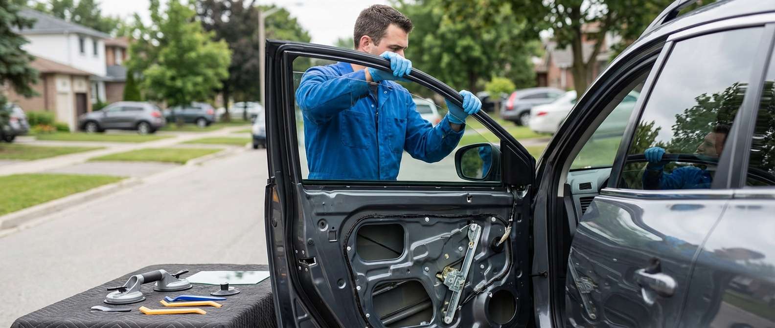 Door Glass Replacement for Mazda CX-9 2007-2015 by Alexwindshield