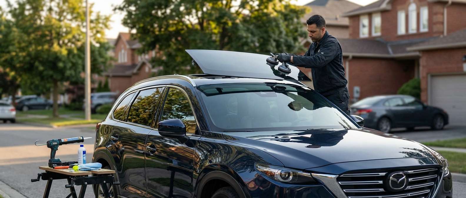 Sunroof Replacement for Mazda CX-9 2016-2023 by Alexwindshield