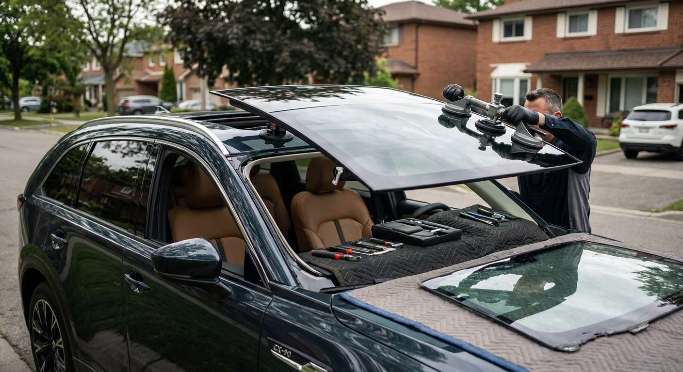 Sunroof Replacement for Mazda CX-90 2024-2027 by Alexwindshield