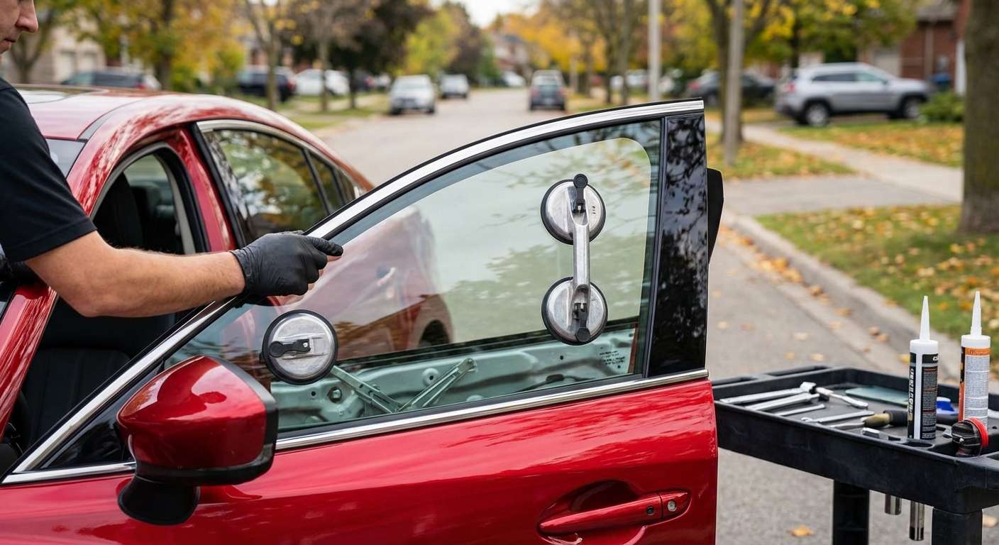 Door Glass Replacement for Mazda Mazda6 2014-2021 by Alexwindshield