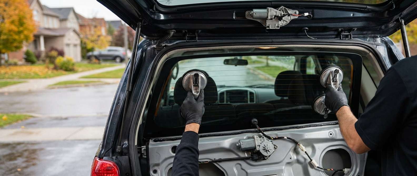 Back Glass Replacement for Mazda Tribute 2001-2011 by Alexwindshield